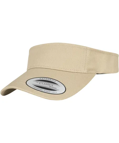 Flexfit by Yupoong Curved Visor Cap (8888) Khaki