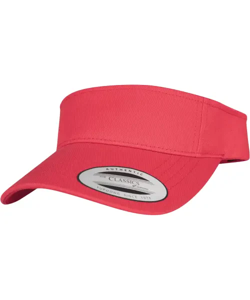 Flexfit by Yupoong Curved Visor Cap (8888) Red