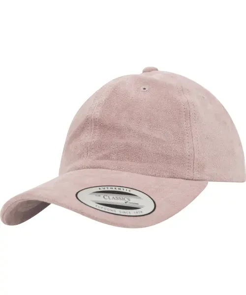 Flexfit by Yupoong Low-Profile Velours Cap (6245VC) Light Rose