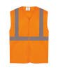 Yoko Hi-Vis Railway Waistcoat Class 2 (HVW118PE) Orange