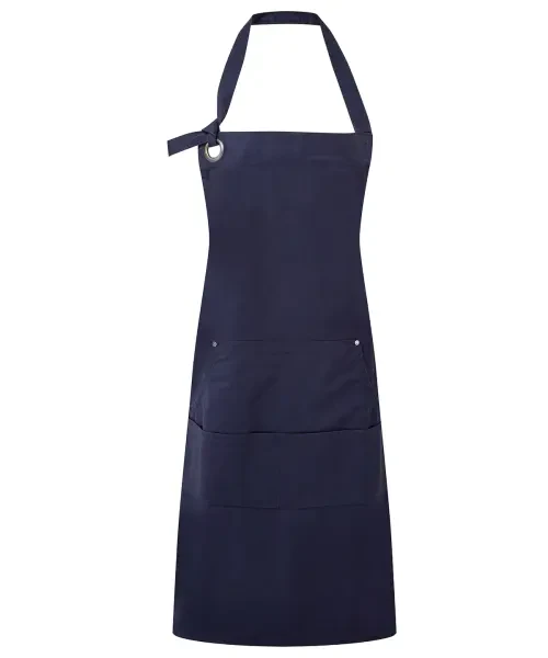 Premier Calibre Heavy Cotton Canvas Pocket Apron Navy