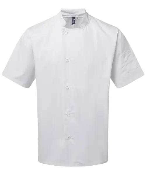 Premier Chef's Essential Short Sleeve Jacket White