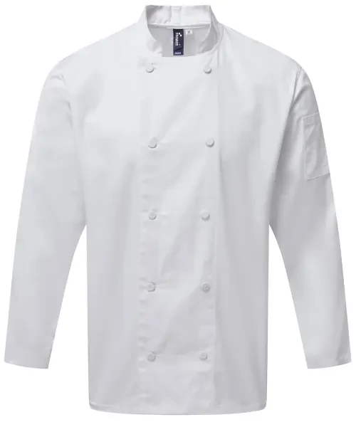 Premier Chef's Coolchecker Long Sleeve Jacket White