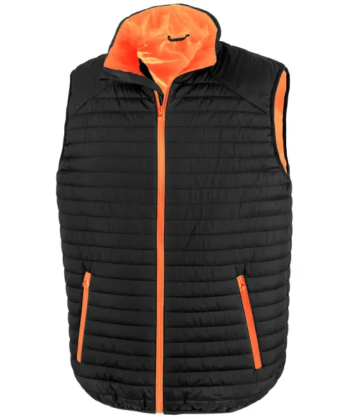 Result Thermoquilt Gilet Black/orange