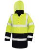 Result Motorway Two-Tone Safety Coat Yellow/Black