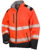 Result Printable Ripstop Safety Softshell Orange/Black