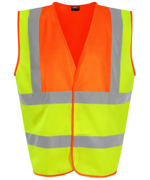 ProRTX Hi-Vis Waistcoat Yellow/Orange