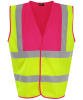 ProRTX Hi-Vis Waistcoat Yellow/Pink