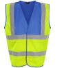 ProRTX Hi-Vis Waistcoat Yellow/Royal Blue