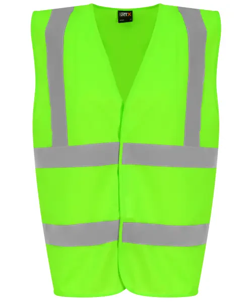 ProRTX Hi-Vis Waistcoat Lime