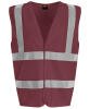 ProRTX Hi-Vis Waistcoat Maroon