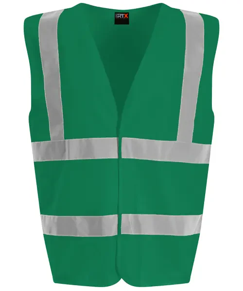 ProRTX Hi-Vis Waistcoat Paramedic Green