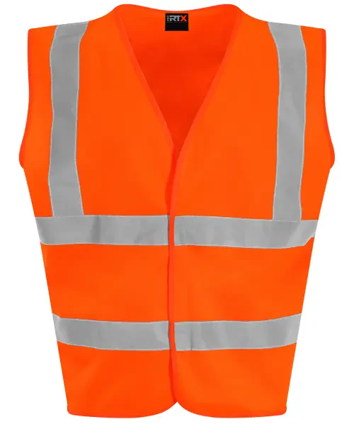 ProRTX Kids Hi-Vis Waistcoat Orange