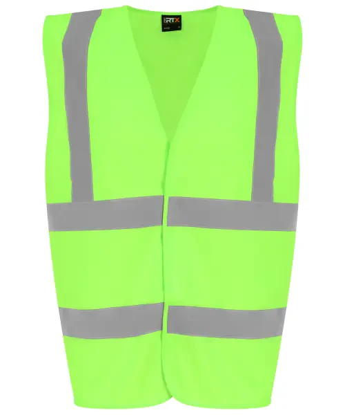 ProRTX Kids Hi-Vis Waistcoat Lime