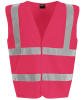 ProRTX Kids Hi-Vis Waistcoat Pink