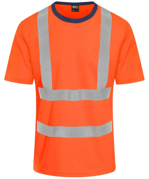 ProRTX High Visibility T-Shirt Orange/Navy