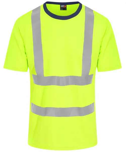 ProRTX High Visibility T-Shirt Yellow/Navy