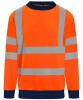 ProRTX High Visibility Sweatshirt Orange/Navy