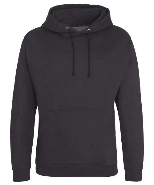 AWDis College Hoodie Black Smoke