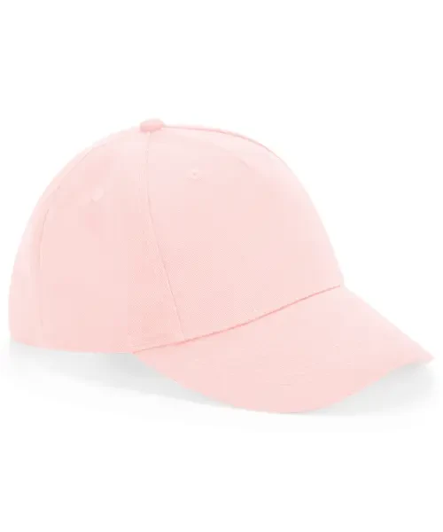 Beechfield Junior Organic Cotton 5-Panel Cap Powder Pink