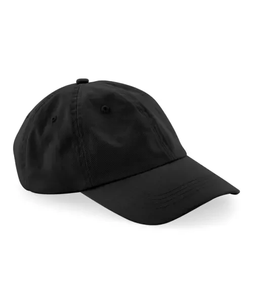 Beechfield Organic Cotton 6-Panel Dad Cap Black