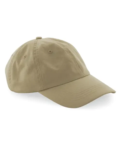 Beechfield Organic Cotton 6-Panel Dad Cap Desert Sand