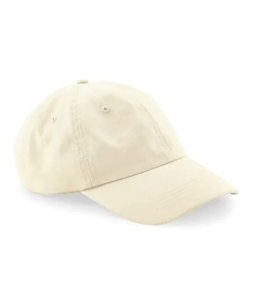 Beechfield Organic Cotton 6-Panel Dad Cap Natural