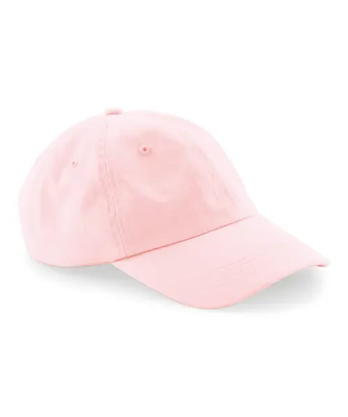 Beechfield Organic Cotton 6-Panel Dad Cap Powder Pink