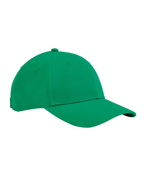 Beechfield Earthaware Junior Classic Organic Cotton 6-Panel Cap Kelly Green