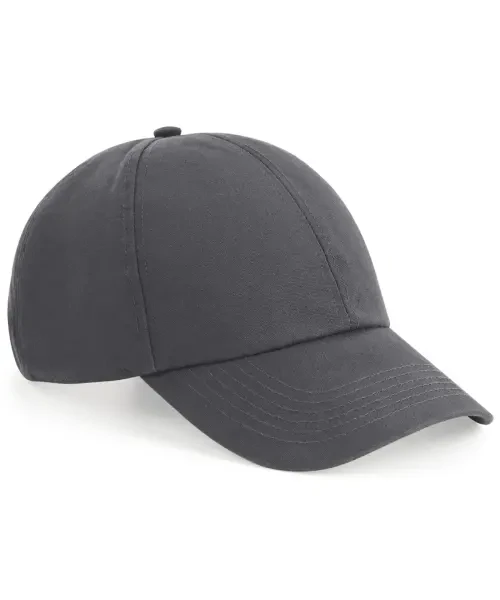 Beechfield Organic Cotton 6-Panel Cap Graphite Grey