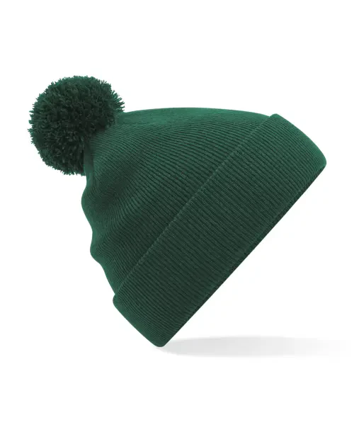 Beechfield Original Pom Pom Beanie Bottle Green