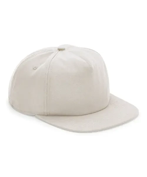 Beechfield Organic Cotton Unstructured 5-Panel Cap Sand