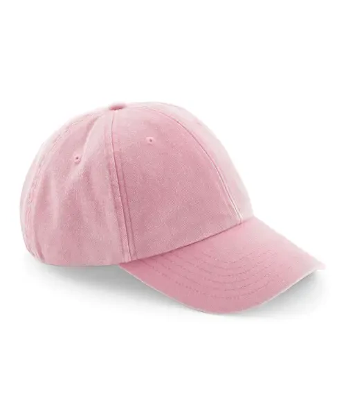 Beechfield Low-Profile Vintage Cap Dusky Pink