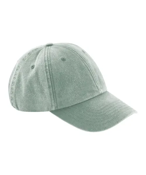 Beechfield Low-Profile Vintage Cap Sage Green