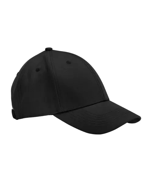 Beechfield Earthaware Organic Cotton Canvas 6-Panel Cap Black