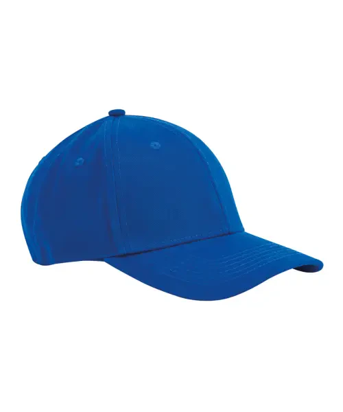 Beechfield Earthaware Classic Organic Cotton 6-Panel Cap Bright Royal