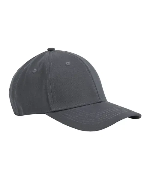 Beechfield Earthaware Classic Organic Cotton 6-Panel Cap Graphite Grey