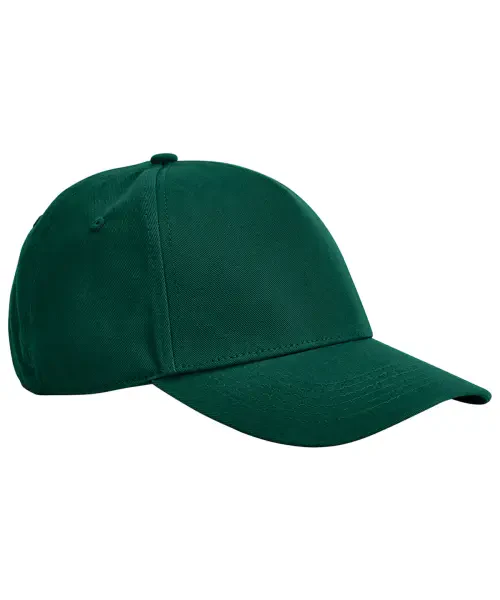 Beechfield Earthaware Classic Organic Cotton 5-Panel Cap Bottle Green