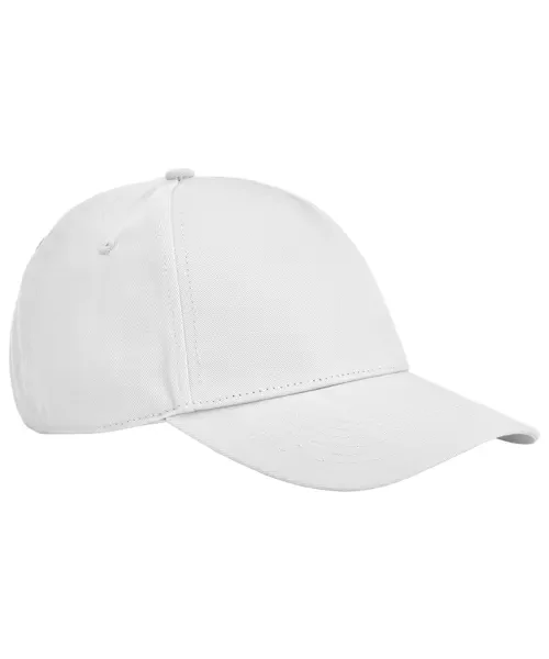 Beechfield Earthaware Classic Organic Cotton 5-Panel Cap White