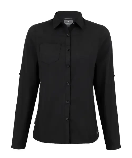 Craghoppers Expert Women’s Kiwi Long-Sleeved Shirt Black