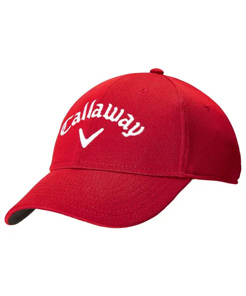 Callaway Side-Crested Cap Red