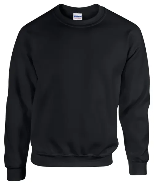 Gildan Heavy Blend Adult Crew Neck Sweatshirt Black