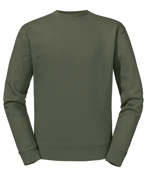 Russell Europe Set-in Sleeve Sweatshirt Olive