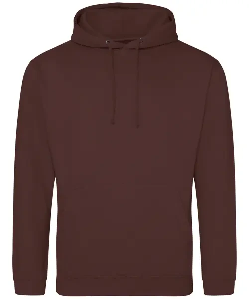 AWDis College Hoodie Chocolate Fudge Brownie