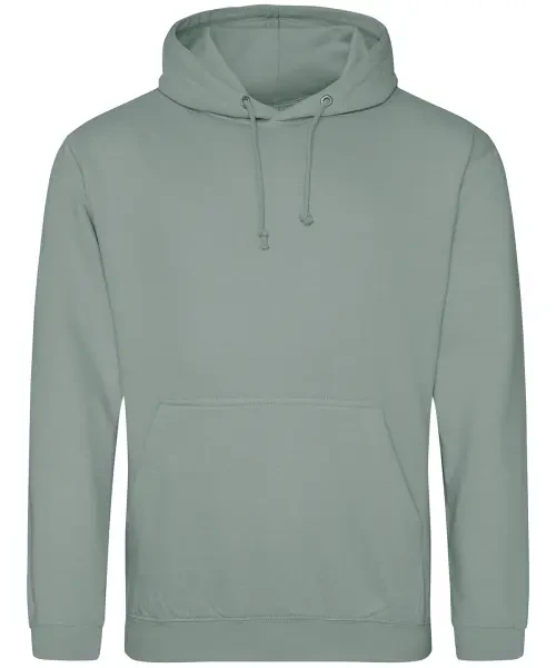 AWDis College Hoodie Dusty Green