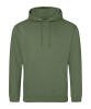 AWDis College Hoodie Earthy Green