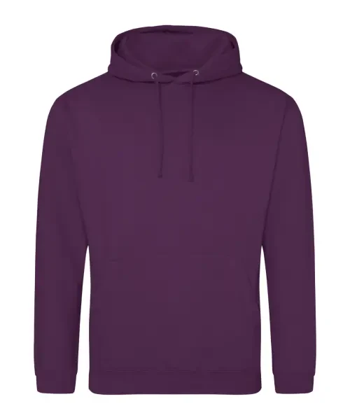 AWDis College Hoodie Plum