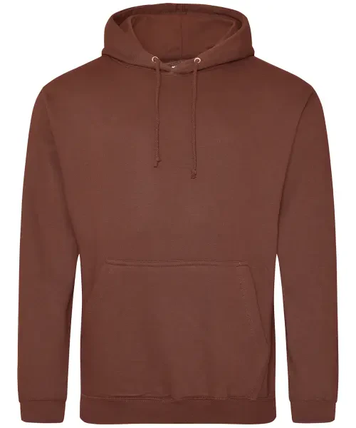 AWDis College Hoodie Red Rust