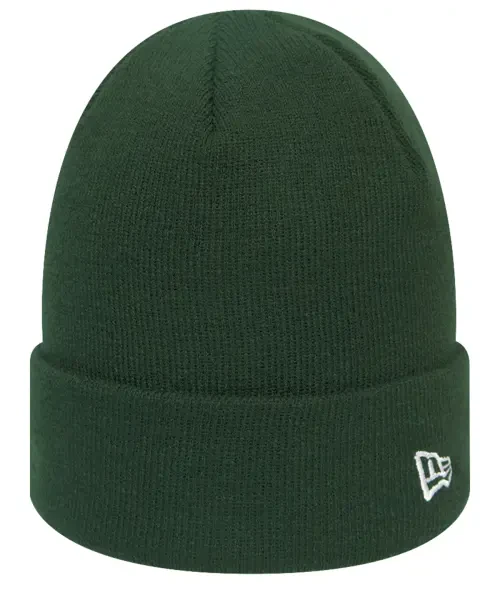 New Era Flag Knit Beanie Dark Green