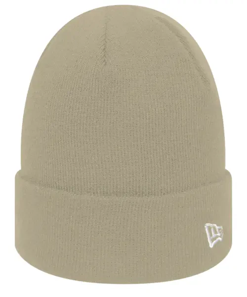 New Era Flag Knit Beanie Stone